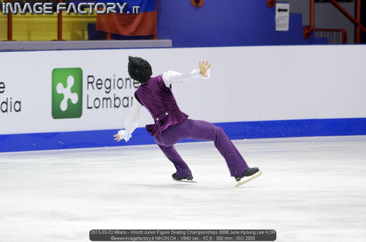 2013-03-02 Milano - World Junior Figure Skating Championships 0898 June Hyoung Lee KOR